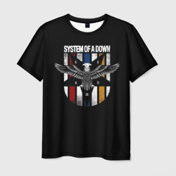 Мужская футболка 3D System of a Down