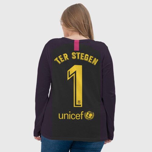 Женский лонгслив 3D Ter Stegen away 18-19 - фото 7