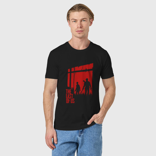 Мужская футболка хлопок The Last of Us, цвет черный - фото 3