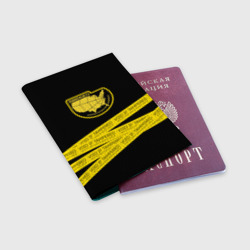 Обложка для паспорта матовая кожа Void if tampered - фото 2