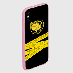 Чехол для iPhone XS Max матовый Void if tampered - фото 2