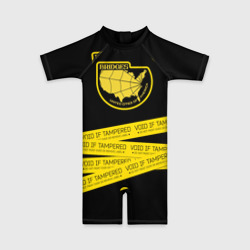 Детский купальный костюм 3D Void if tampered