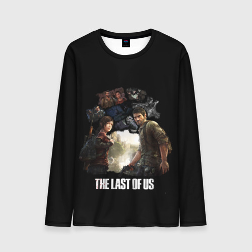 Мужской лонгслив 3D The last of US