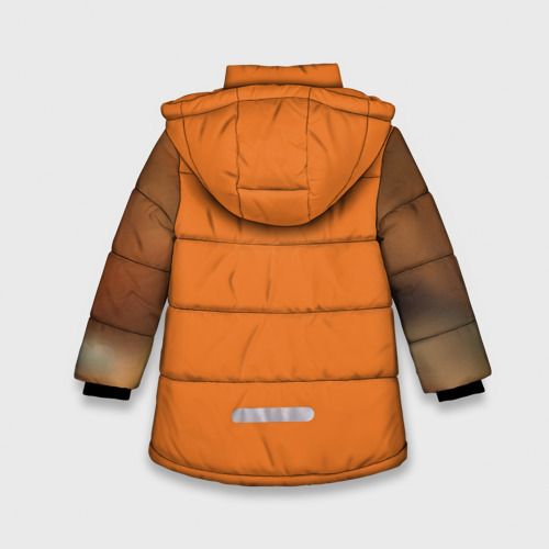 Зимняя куртка для девочек 3D Разочарование, цвет черный - фото 2