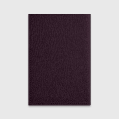 Обложка для паспорта матовая кожа Pretty Odd, цвет фиолетовый - фото 2