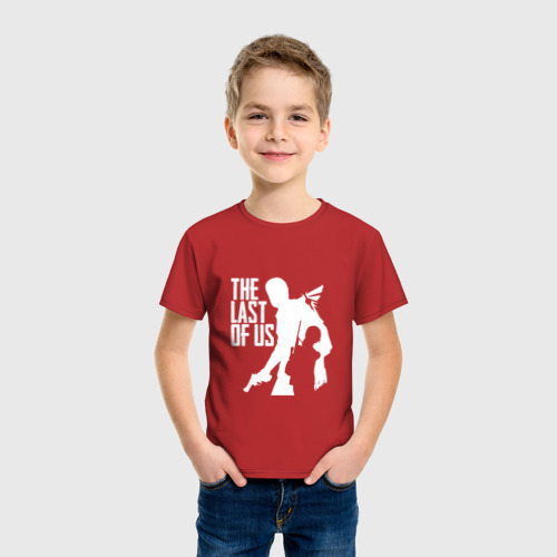 Детская футболка хлопок The Last of Us, цвет красный - фото 3