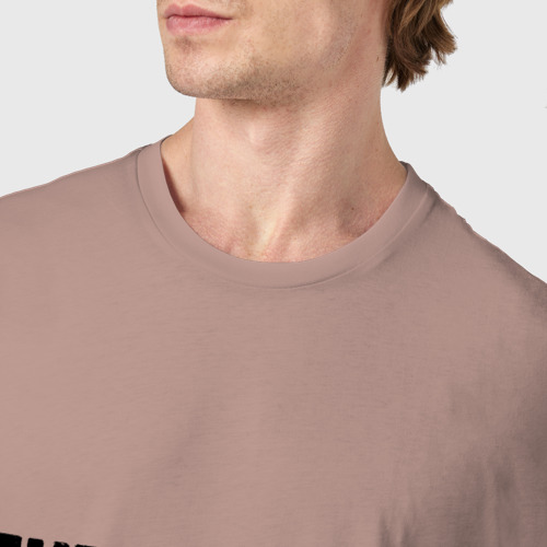 Мужская футболка хлопок The Last of Us, цвет пыльно-розовый - фото 6
