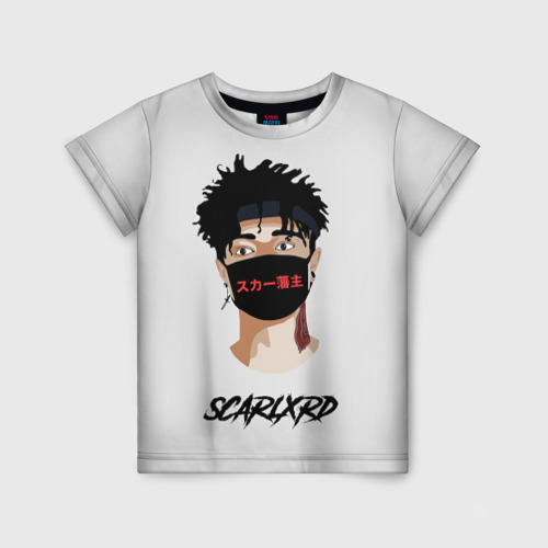 Детская футболка 3D Scarlxrd, цвет 3D печать