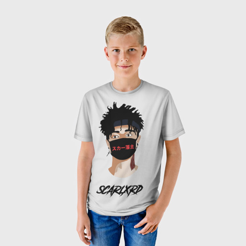 Детская футболка 3D Scarlxrd, цвет 3D печать - фото 3