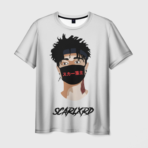 Мужская футболка 3D Scarlxrd, цвет 3D печать