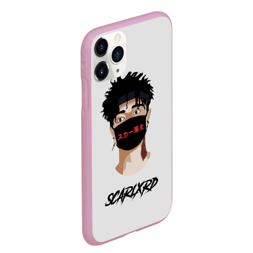 Чехол для iPhone 11 Pro Max матовый Scarlxrd, цвет розовый - фото 3