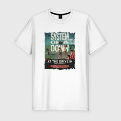 System of a Down – Мужская футболка хлопок Slim с принтом купить