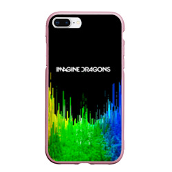 Чехол для iPhone 7Plus/8 Plus матовый Imagine dragons