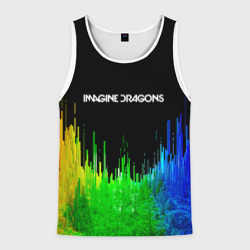 Мужская майка 3D Imagine dragons