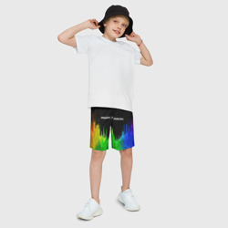 Детские спортивные шорты 3D Imagine dragons - фото 2