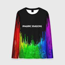 Мужской лонгслив 3D Imagine dragons