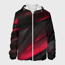 Мужская куртка 3D Geometry stripes
