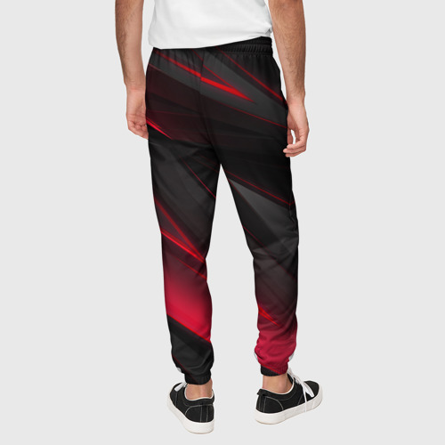 Мужские брюки 3D Geometry stripes, цвет 3D печать - фото 5