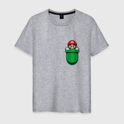 Мужская футболка хлопок Марио