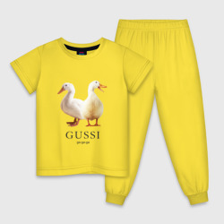 Детская пижама хлопок Gussi