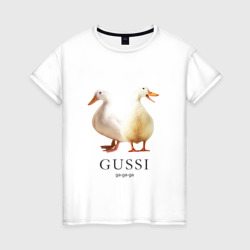 Женская футболка хлопок Gussi