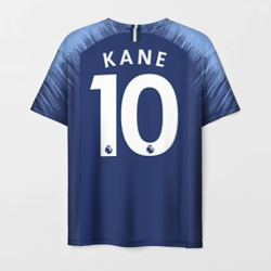 Футболка с принтом Kane away 18-19 для мужчины, вид сзади №1. Цвет основы: белый