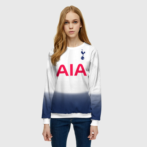 Женский свитшот 3D Tottenham home 18-19, цвет 3D печать - фото 3