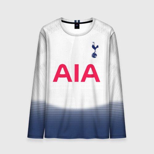 Мужской лонгслив 3D Tottenham home 18-19, цвет 3D печать