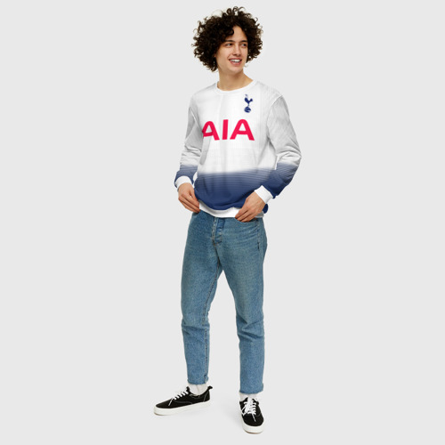 Мужской свитшот 3D Tottenham home 18-19, цвет белый - фото 5