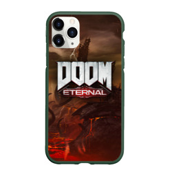 Чехол для iPhone 11 Pro Max матовый Doom Eternal