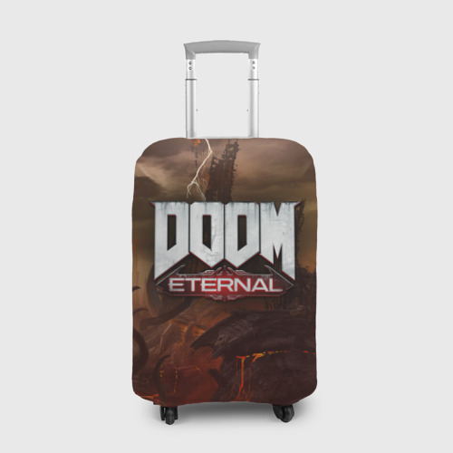 Чехол для чемодана 3D Doom Eternal, цвет 3D печать