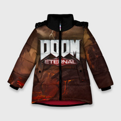 Зимняя куртка для девочек 3D DOOM Eternal