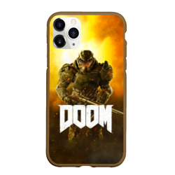 Чехол для iPhone 11 Pro Max матовый Doom 2016