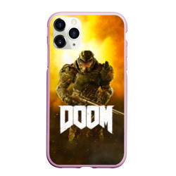 Чехол для iPhone 11 Pro Max матовый Doom 2016