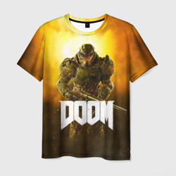 Мужская футболка 3D Doom 2016