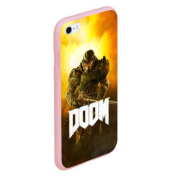 Чехол для iPhone 6/6S матовый Doom 2016 - фото 2