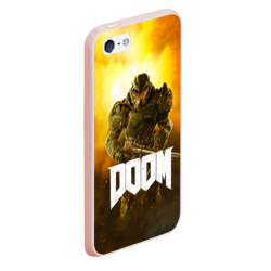 Чехол для iPhone 5/5S матовый Doom 2016 - фото 2