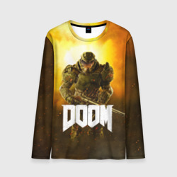 Мужской лонгслив 3D Doom 2016