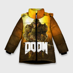 Зимняя куртка для девочек 3D DOOM 2016