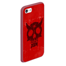 Чехол для iPhone 5/5S матовый Doom - фото 2