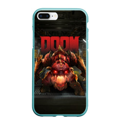 Чехол для iPhone 7Plus/8 Plus матовый Doom Pinky