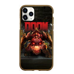 Чехол для iPhone 11 Pro Max матовый Doom Pinky