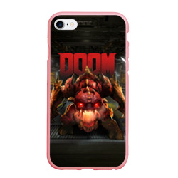 Чехол для iPhone 6/6S матовый Doom Pinky