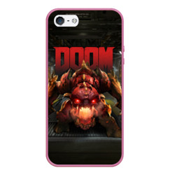 Чехол для iPhone 5/5S матовый Doom Pinky