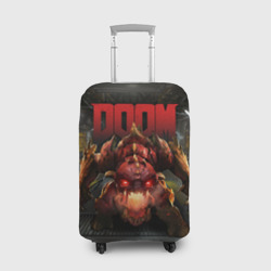 Чехол для чемодана 3D Doom Pinky
