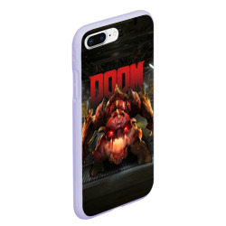 Чехол для iPhone 7Plus/8 Plus матовый Doom Pinky - фото 2