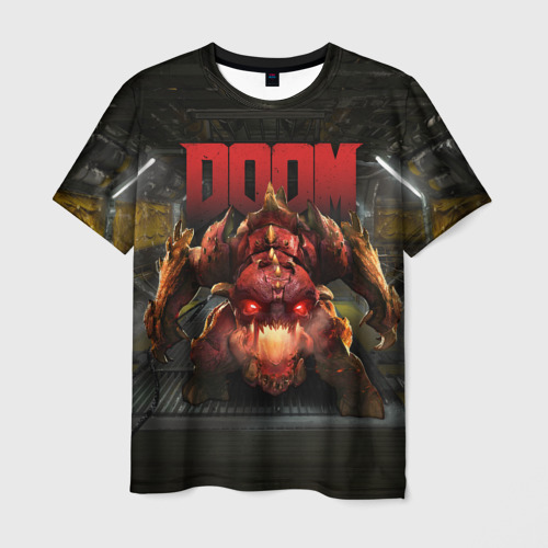 Мужская футболка 3D DOOM Pinky Фото 01 Мужская футболка 3D DOOM Pinky Фото 01