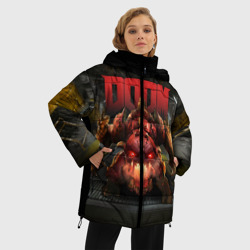 Женская зимняя куртка Oversize Doom Pinky - фото 2