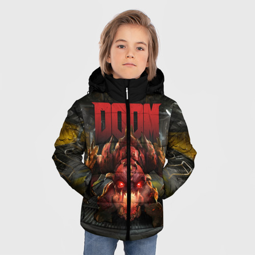 Зимняя куртка для мальчиков 3D Doom Pinky - фото 3