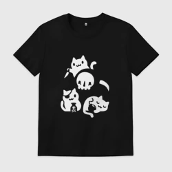 Мужская футболка хлопок Cat got your soul Dark Souls